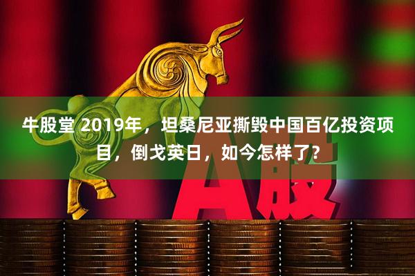 牛股堂 2019年，坦桑尼亚撕毁中国百亿投资项目，倒戈英日，如今怎样了？